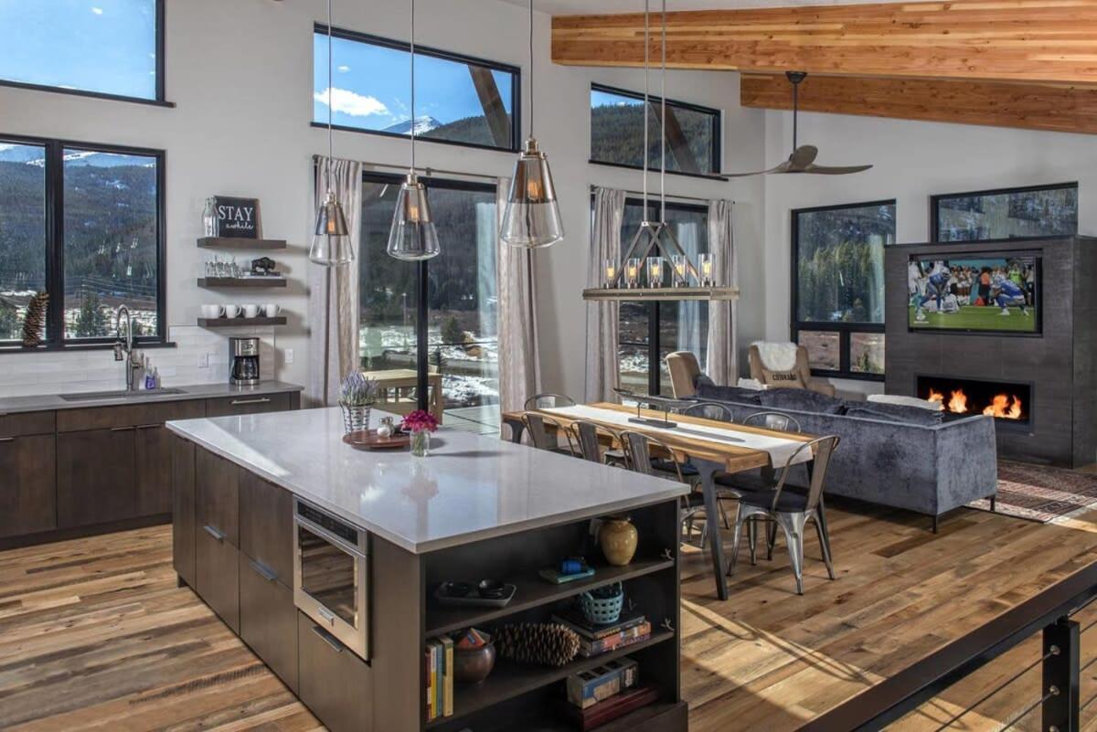 Modern 3Br Chalet With Hot Tub And Mt Quandary Views Blue River Exterior photo